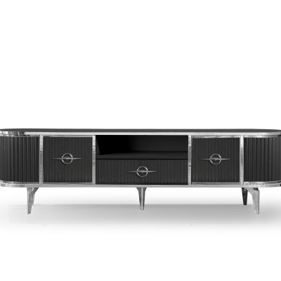 Elektronik Şömineli TV Ünitesi