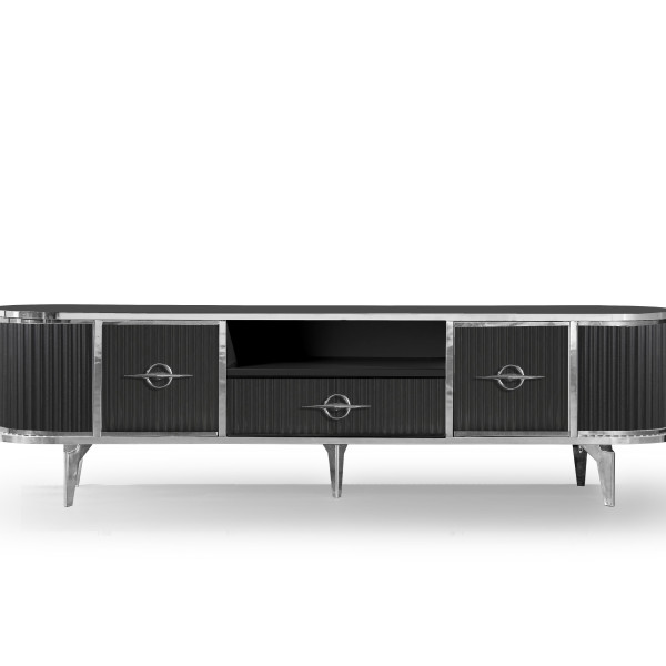 Elektronik Şömineli TV Ünitesi
